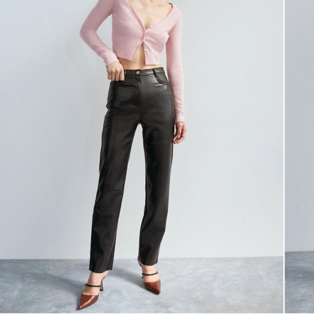 Aritzia Melina Super High Rise Cropped Pants